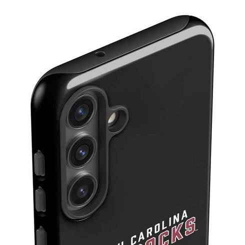 University of South Carolina Gamecocks Black Galaxy S25 Impact Case